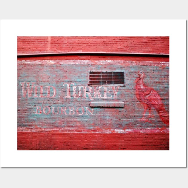 Wild Turkey Bourbon Mural Wall Art by Cynthia48